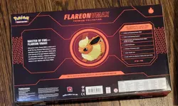 New, Sealed Pokemon Flareon VMAX Premium Collection - Image 2