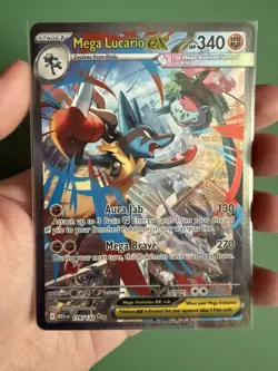 Pokemon TCG: Mega Lucario Ex 179/132 - Mega Evolutions - SIR - Image 1