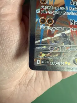 Pokemon TCG: Mega Lucario Ex 179/132 - Mega Evolutions - SIR - Image 4