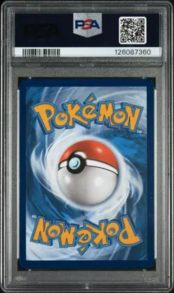 2025 POKEMON DESTINED RIVALS POKEMON CENTER ETB TEAM ROCKET'S WOBBUFFET PSA 9 - Image 2