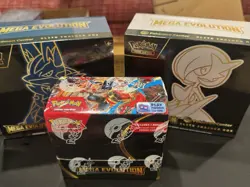 Mega Evolution Lot - Pokemon Center ETB Set of 2 + Enhanced Booster Box SEALED ✅ - Image 1