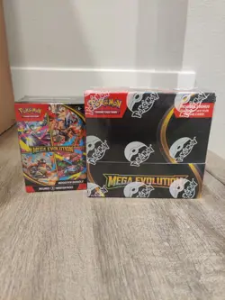 Pokemon TCG Mega Evolution Enhanced Booster Box & Booster Bundle Factory Sealed! - Image 1