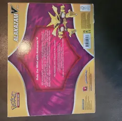 Pokemon TCG: Alakazam V Box New And Factory Sealed 4 Booster Packs - Image 2