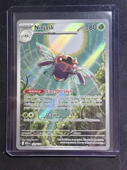 Ninjask 137/132 Illustration Rare Mega Evolution English Pokemon TCG - Image 1