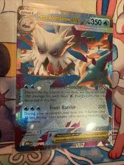 Pokemon TCG Mega Abomasnow ex 036/132 Mega Evolution English Double Rare MINT/NM - Image 1
