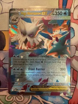 Pokemon TCG Mega Abomasnow ex 036/132 Mega Evolution English Double Rare MINT/NM - Image 2