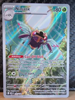 Ninjask 137/132 Pokemon Mega Evolution (MEG) Holo Illustration Rare- NM - Image 1