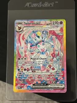 Pokemon TCG Prismatic Evolutions Sylveon ex 156/131 SIR NM English - Image 1