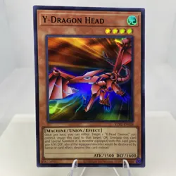 Yugioh Y-Dragon Head KC01-EN028 Ultra Rare 25th Anniversary Kaiba Set - Image 1