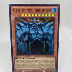 Yugioh Obelisk The Tormentor KC01-EN022 Ultra R. NM 25th Anniversary Kaiba Set A - Image 2