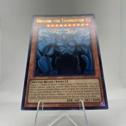 Yugioh Obelisk The Tormentor KC01-EN022 Ultra R. NM 25th Anniversary Kaiba Set A - Image 4