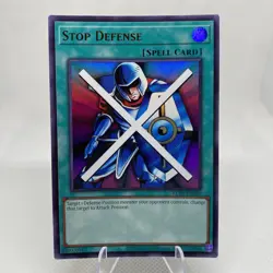 Yugioh Stop Defense KC01-EN039 Ultra Rare NM 25th Anniversary Kaiba Set - Image 1
