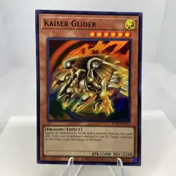 Yugioh Kaiser Glider KC01-EN024 Ultra Rare 25th Anniversary Kaiba Set - Image 1