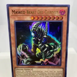 Yugioh Masked Beast Des Gardius KC01-EN023 Ultra Rare 25th Anniversary Kaiba Set - Image 2