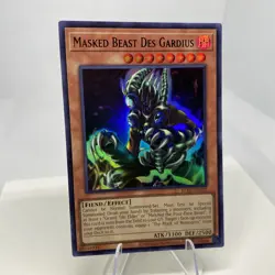 Yugioh Masked Beast Des Gardius KC01-EN023 Ultra Rare 25th Anniversary Kaiba Set - Image 4