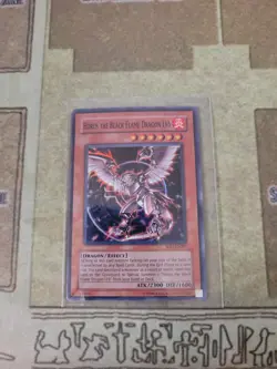 YUGIOH HORUS THE BLACK FLAME DRAGON LV6 SOD-EN007 SUPER UNLIMITED ED VLP - Image 1