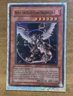 Yu-Gi-Oh! - Super Rare - Horus The Black Flame Dragon LV6 - SOD-EN007 - YuGiOh - Image 1