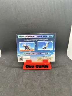 Shiny Koraidon Or Miraidon Pokemon Scarlet Violet Code Card - Gamestop - Image 1