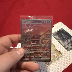 Pokemon 151 Ultra Premium Collection Promo - Mew & Mewtwo 3 Card - Image 2