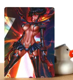 ACG Hentai sexy Card - Matoi Ryuuko - Kill la Kill - Full Art Foil sexy waifu ¥¥ - Image 4