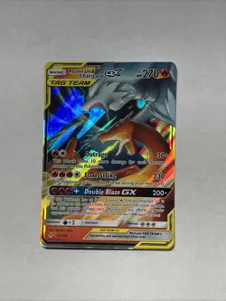 Pokemon TCG Reshiram & Charizard Tag Team GX Unbroken Bonds Holo Card 20/214 - Image 1
