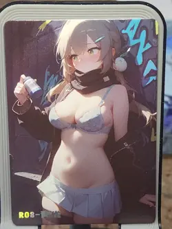 Qingque Reluctant Card Anime Goddess Story Waifu R R-08 - Image 1