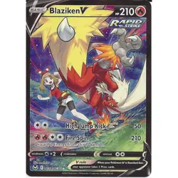 Blaziken V TG14/TG30 Silver Tempest Trainer Gallery Pokemon TCG Ultra Rare Card - Image 1