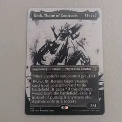 Geth, Thane of Contracts - (Showcase) Phyrexia: All Will Be One MTG NM - Image 1