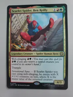 MTG Scarlet Spider, Ben Reilly Marvel's Spider-Man Regular Rare - Image 1