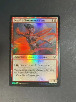 Oread of Mountain's Blaze - Foil - Theros Beyond Death - Magic - MTG - Image 1