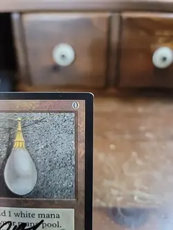 Dan Frazier Signed Magic the Gathering MTG Collectors' Edition Mox Pearl HP - Image 3