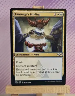 MTG: Lawmage's Binding 190/259 - Ravnica Allegiance - NM Condition - Image 1