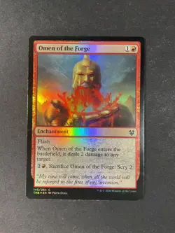 Omen of the Forge - Foil - Theros Beyond Death - Magic the Gathering - MTG - Image 1