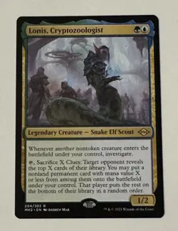 MTG Lonis, Cryptozoologist - Modern Horizons 2 NM - Image 1