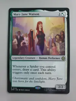 MTG Mary Jane Watson Marvel's Spider-Man Regular Rare - Image 1