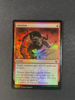 Infuriate - Foil - Theros Beyond Death - Magic the Gathering - MTG - Image 1