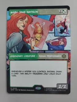 MTG Mary Jane Watson Marvel's Spider-Man Comic Rare - Image 1