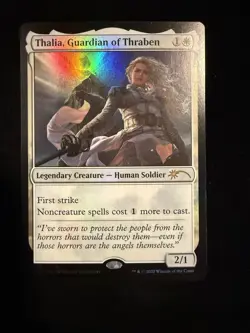 Thalia, Guardian of Thraben (#37) - Foil Secret Lair LP MTG - Image 1