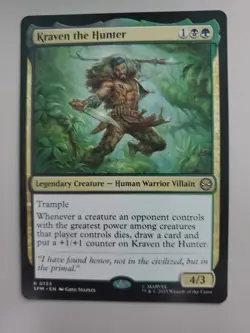 MTG Kraven the Hunter Marvel's Spider-Man Regular Rare - Image 1