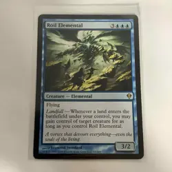 MTG Magic The Gathering Roil Elemental 62/249 Zendikar Rare M/NM - Image 1