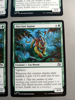 4X - MTG - MAGIC THE GATHERING MTG AETHERDRIFT ALACRIAN JAGUAR NM/M - Image 3