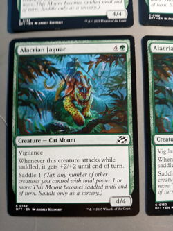 4X - MTG - MAGIC THE GATHERING MTG AETHERDRIFT ALACRIAN JAGUAR NM/M - Image 4