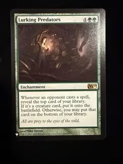 MTG Lurking Predators Normal NM The List Reprints Magic 190/249 - Image 1