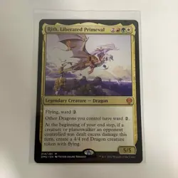 MTG Magic The Gathering Rith, Liberated Primeval 214/281 DMU Mythic M/NM - Image 1