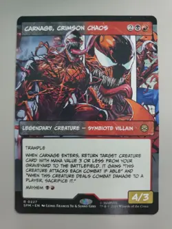 MTG Carnage, Crimson Chaos Marvel's Spider-Man Comic Rare - Image 1