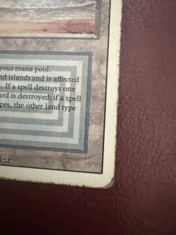 MTG Magic the Gathering Underground Sea Dual Land Revised Edition - Image 3