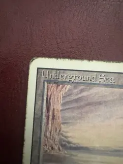 MTG Magic the Gathering Underground Sea Dual Land Revised Edition - Image 4