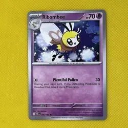 Ribombee 076/162 UnCommon Temporal Forces Pokemon Card NM - Image 1