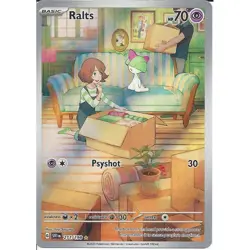 Ralts 211/198 Illustration Rare Pokemon TCG Scarlet & Violet SVP Card - Image 1