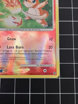 Charmander [Reverse Holo] #82/132 | 2007 Pokemon Secret Wonders (NM/LP) - Image 4